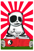 affiche DJ PANDA