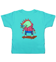 tee-shirt DINO SKATEUR