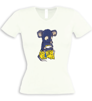 tee-shirt SOURIS QUI ROULE