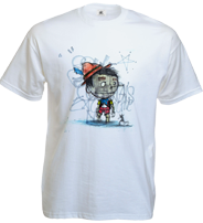 tee-shirt Pinokio trapeur création de nikko kko